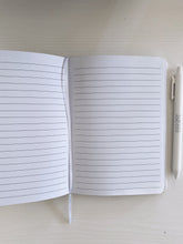 Load image into Gallery viewer, Shine Bright Like a Diamond White Lined Notebook
